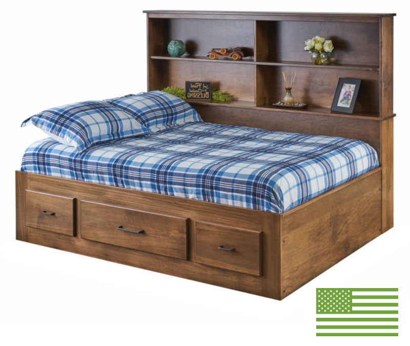 Amish Sterling Storage Bed